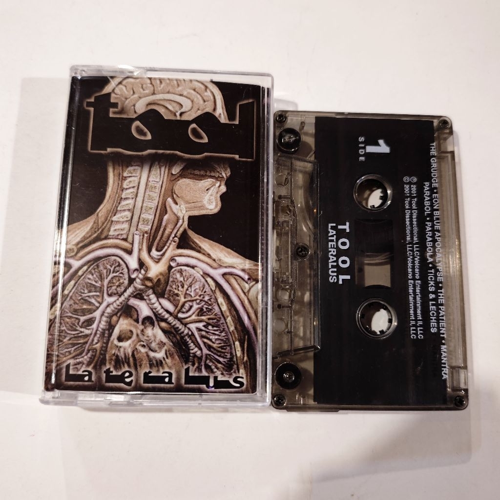 Kaset Pita Tool Lateralus Original Official Kondisi Sangat Mulus