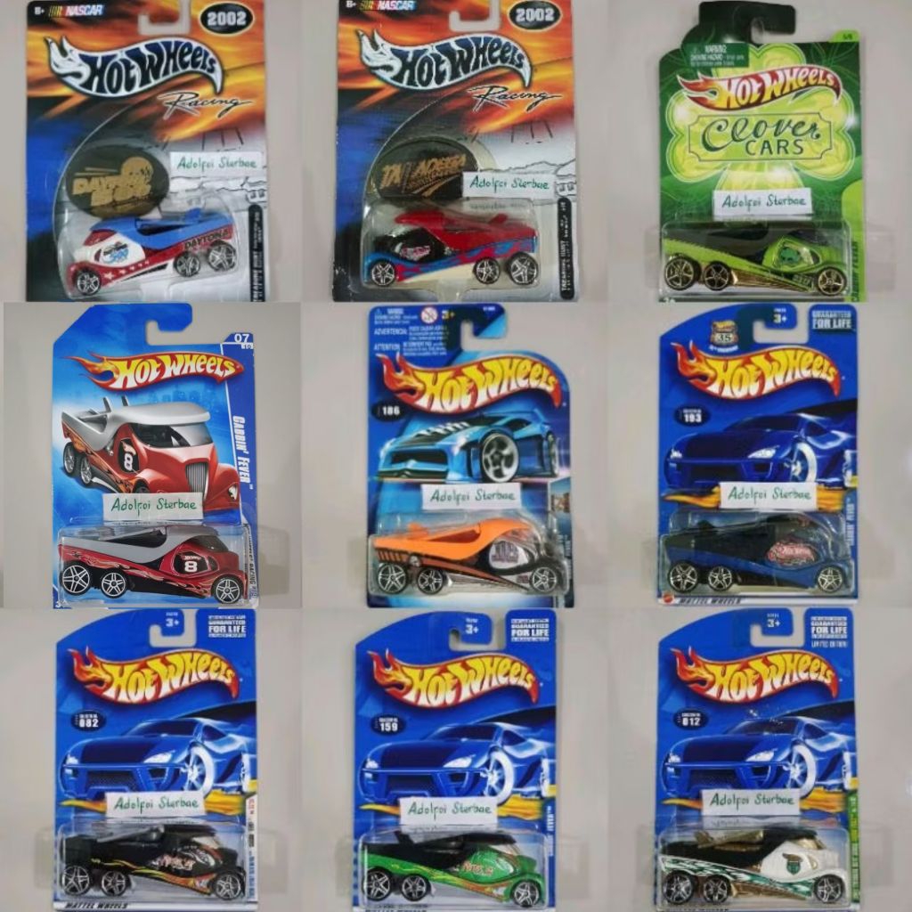 hotwheels hot wheels cabbin cabin fever edisi clover cars lucky day tow co nascar racing daytona 500