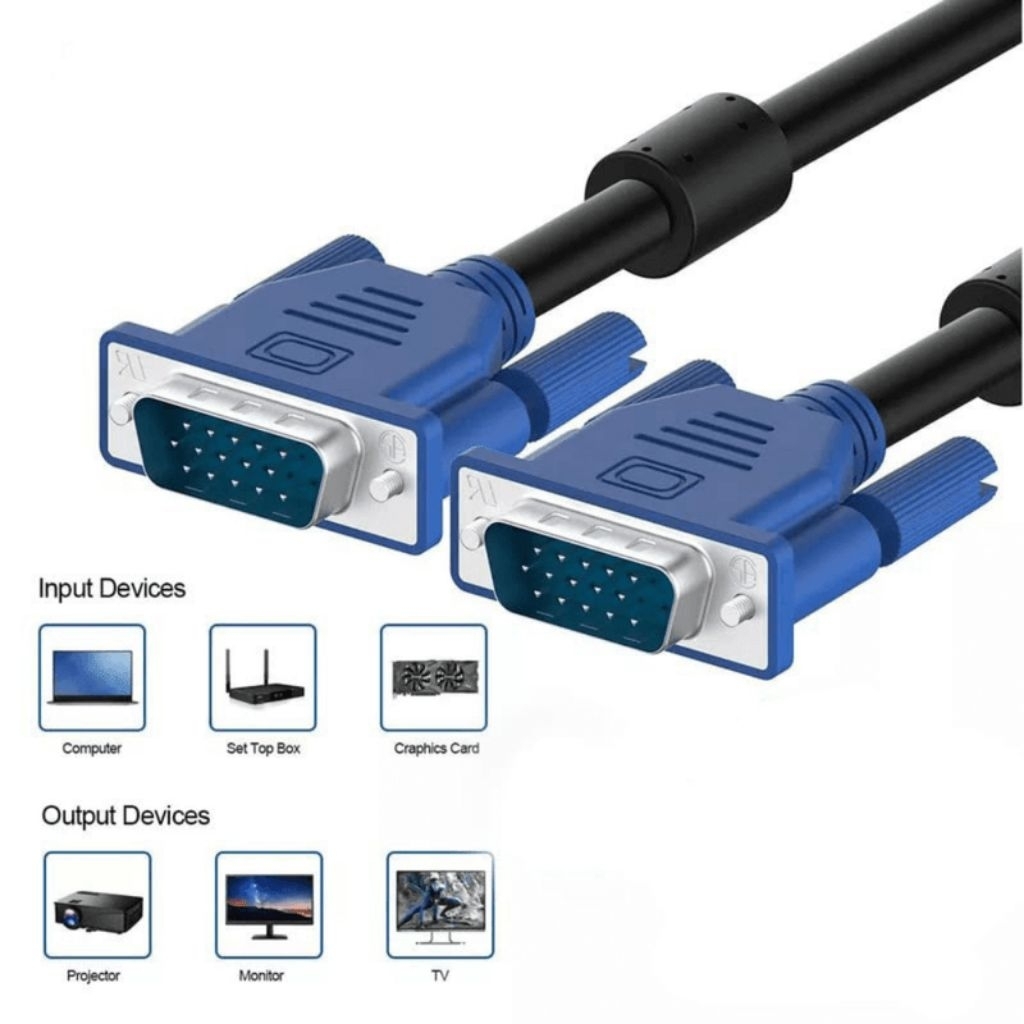 Kabel VGA 10 Meter