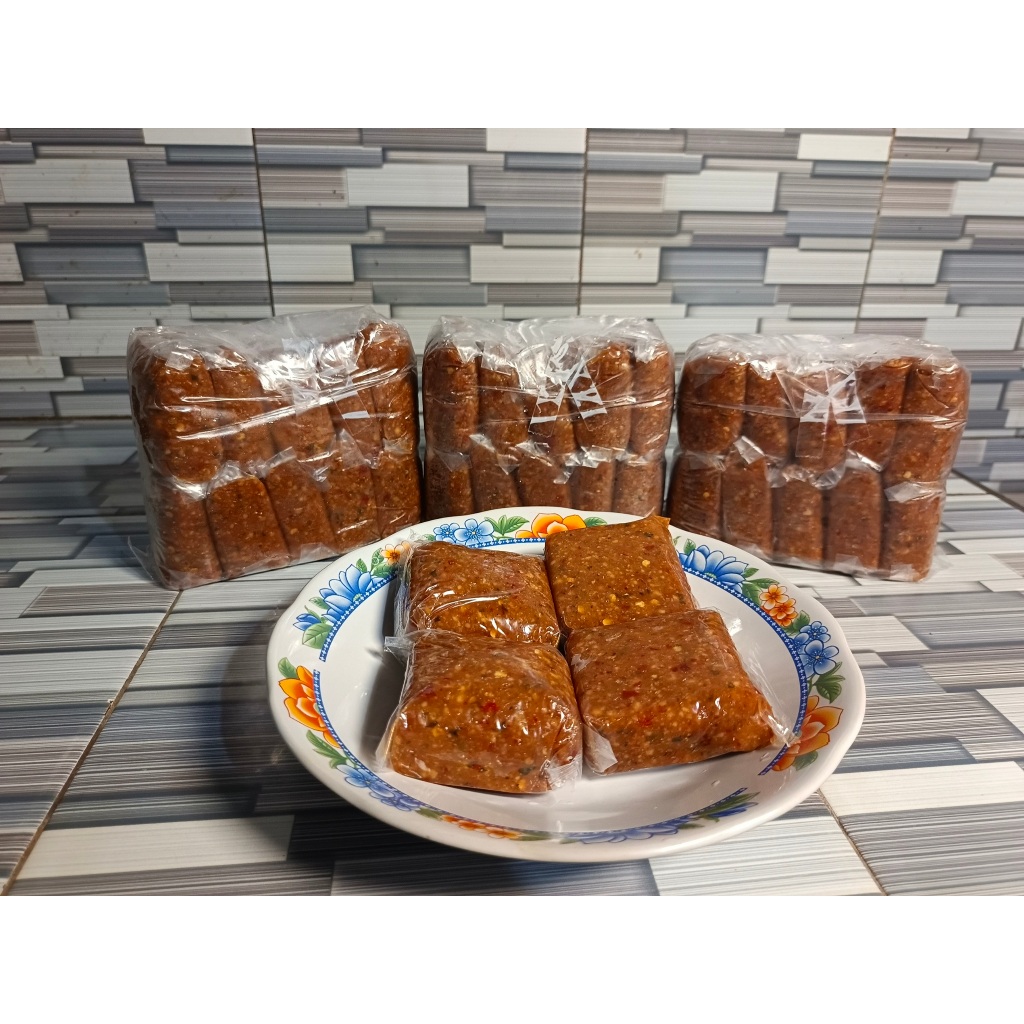 

Sambel Pecel 1 Kg Isi 10 - Rasa Pedas, Gurih, Manis, Tanpa Pengawet dan MSG