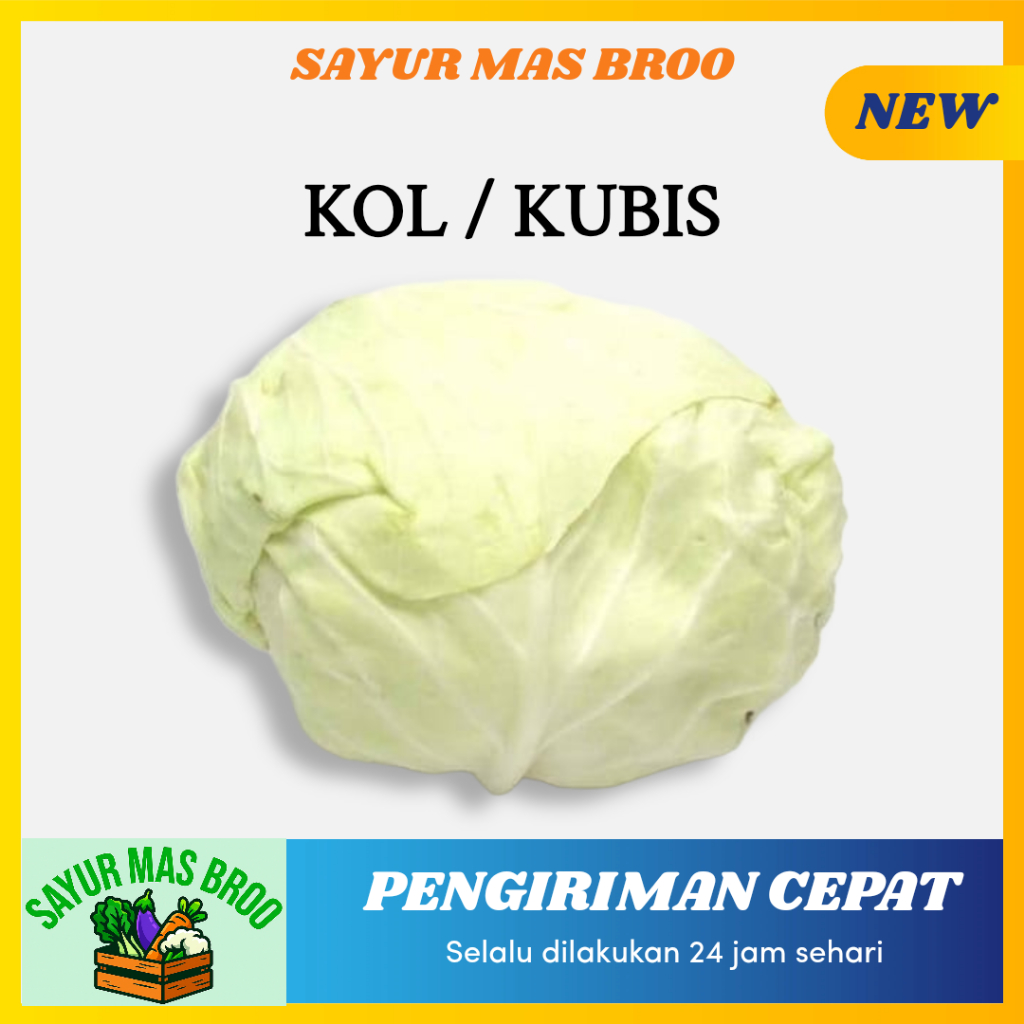 

Kubis/Kol - Toko Sayuran Mas Broo Palembang