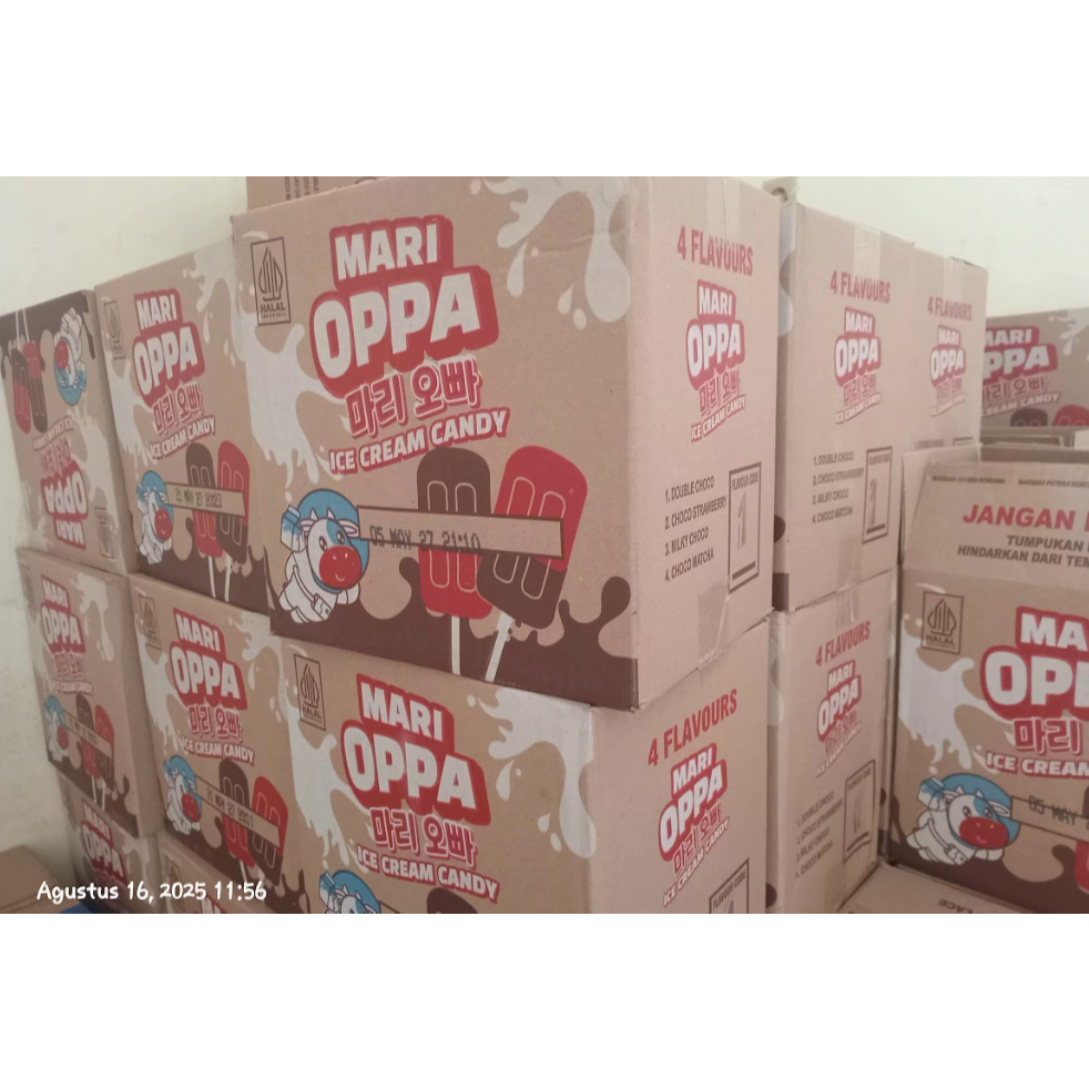 

Permen Marioppa Ice Cream Stick 1 Karton Isi 24 Renceng –Permen Cokelat Es Krim Murah