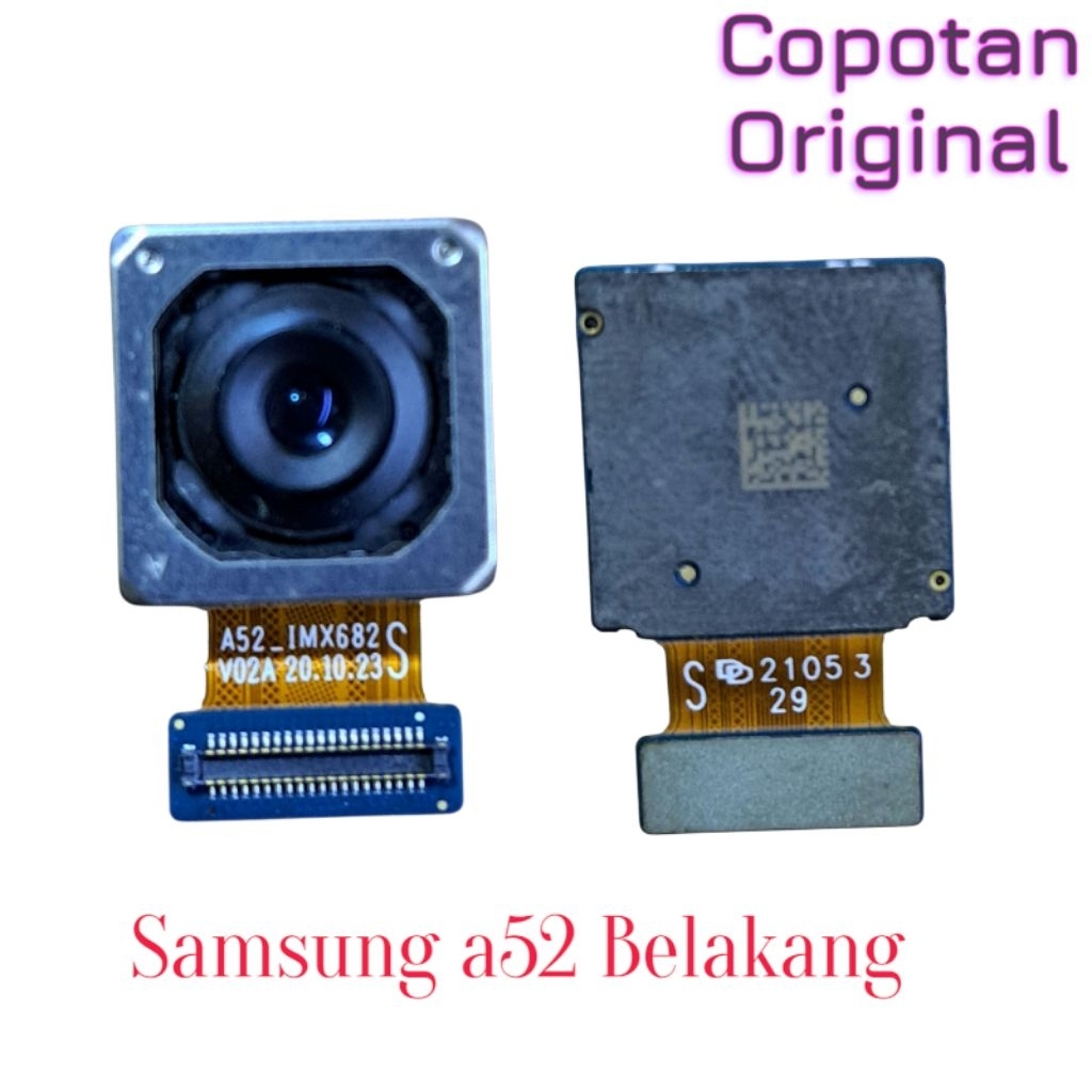 Kamera belakang samsung a52 copotan original