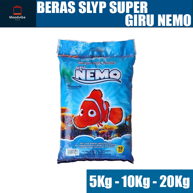 

Beras Slyp Super Giru Nemo 5Kg - 10Kg - 20Kg