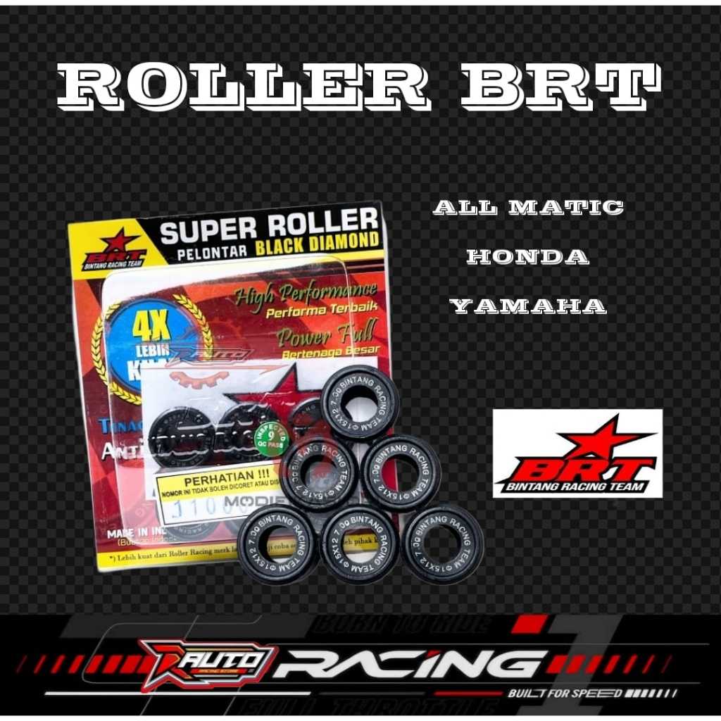 Roller BRT - Roller Beat Fi scoopy fi Racing - Roller Black Diamond BRT Racing - scoopy fi ESP