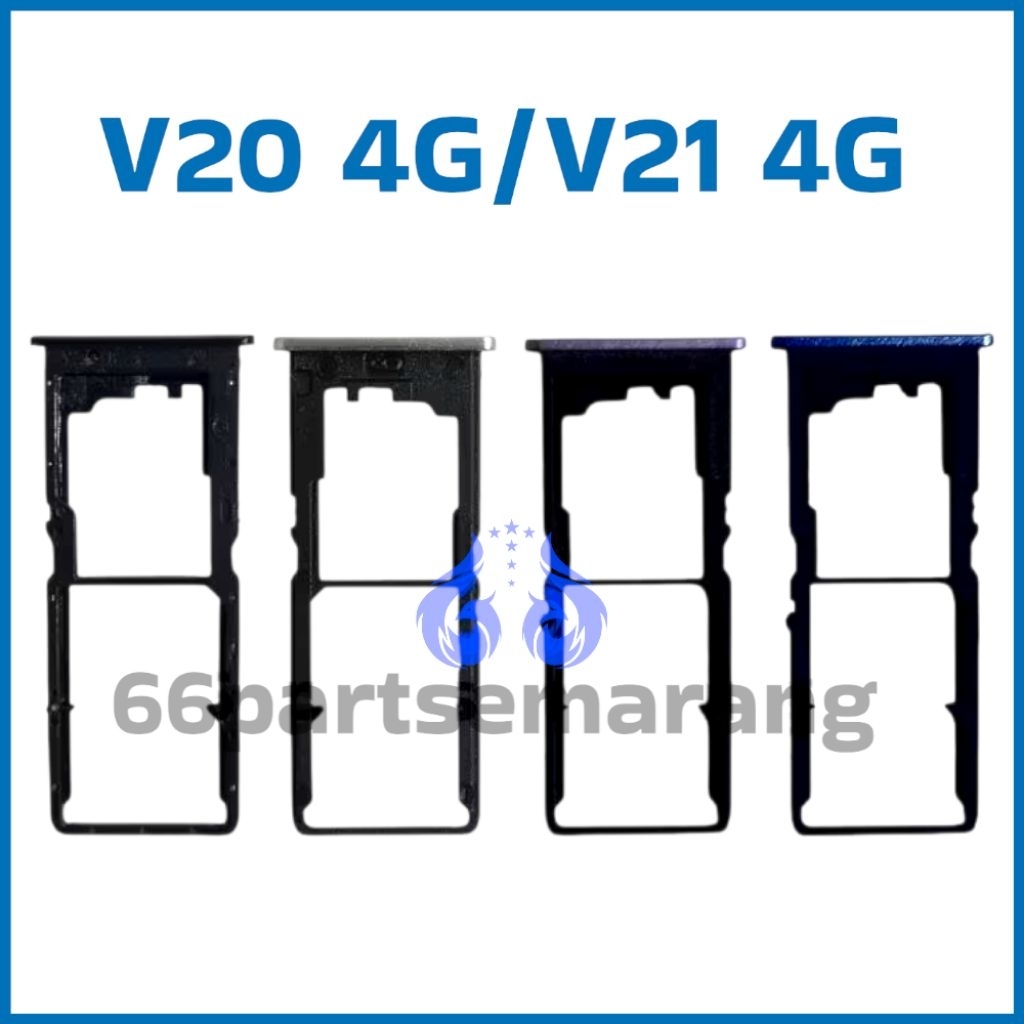 Simtray Tempat Simcard Vivo V21 4G PD2107 Copotan Cabutan Bekas k