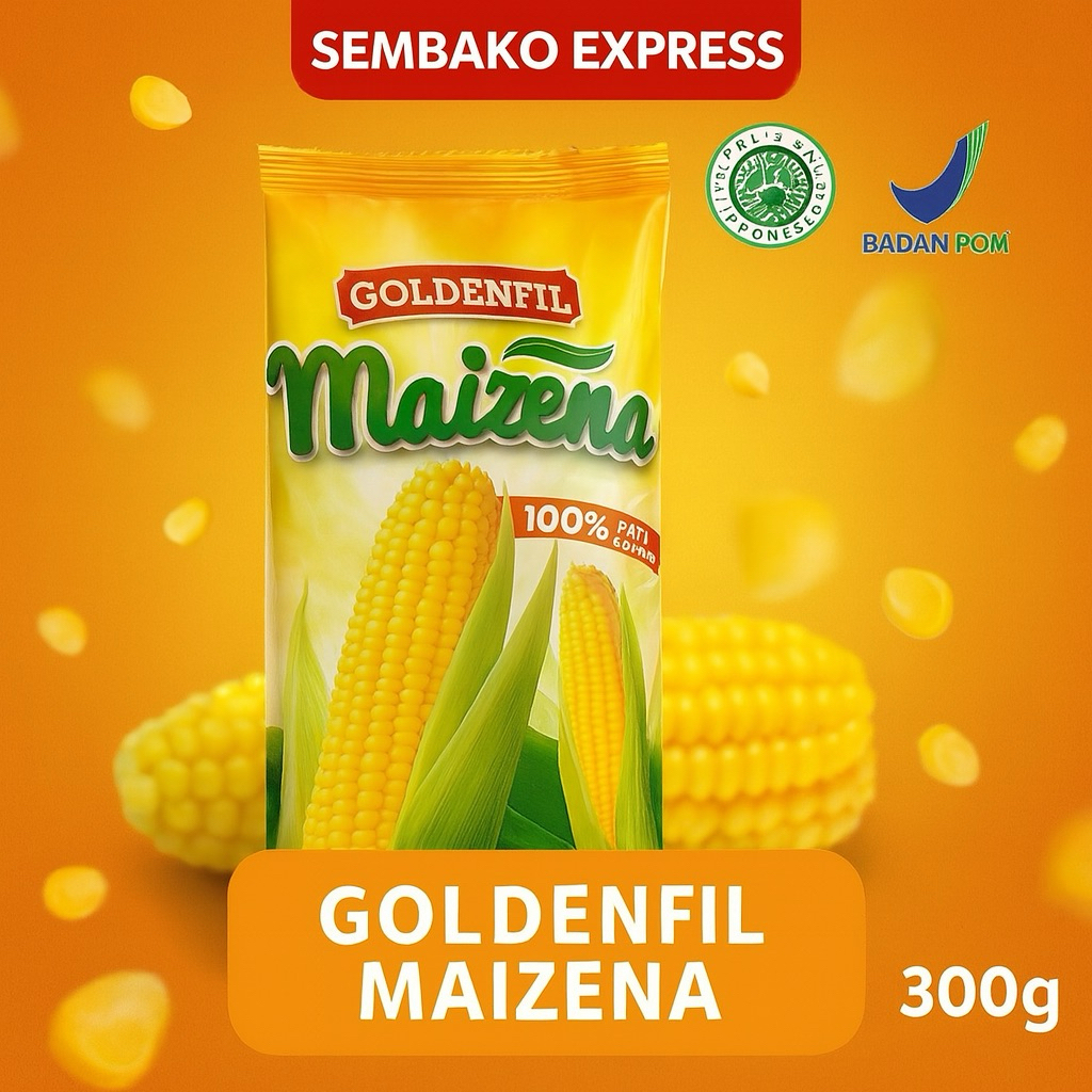 

Goldenfil Maizena Tepung Pati Jagung 300g – Praktis & Serbaguna