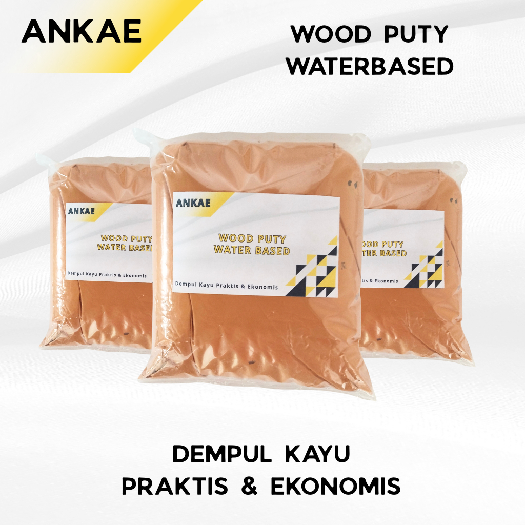 Dempul Siap Pakai Kayu Jati Mahoni 500 gram 1 kg