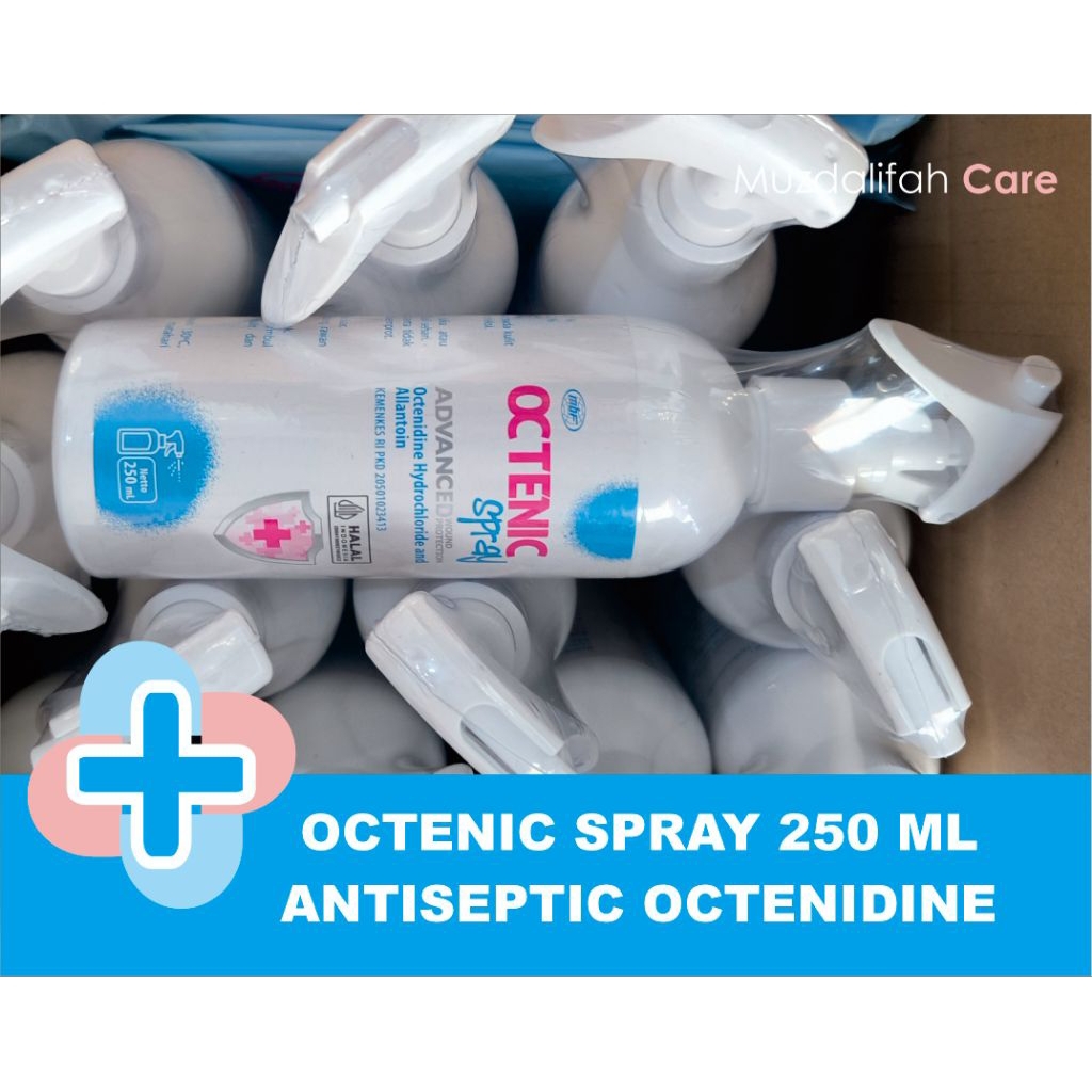 Octenic Spray 250 ml / Antiseptik Tidak Perih / Antiseptik Pembersih Luka / Antiseptik Pencuci Luka