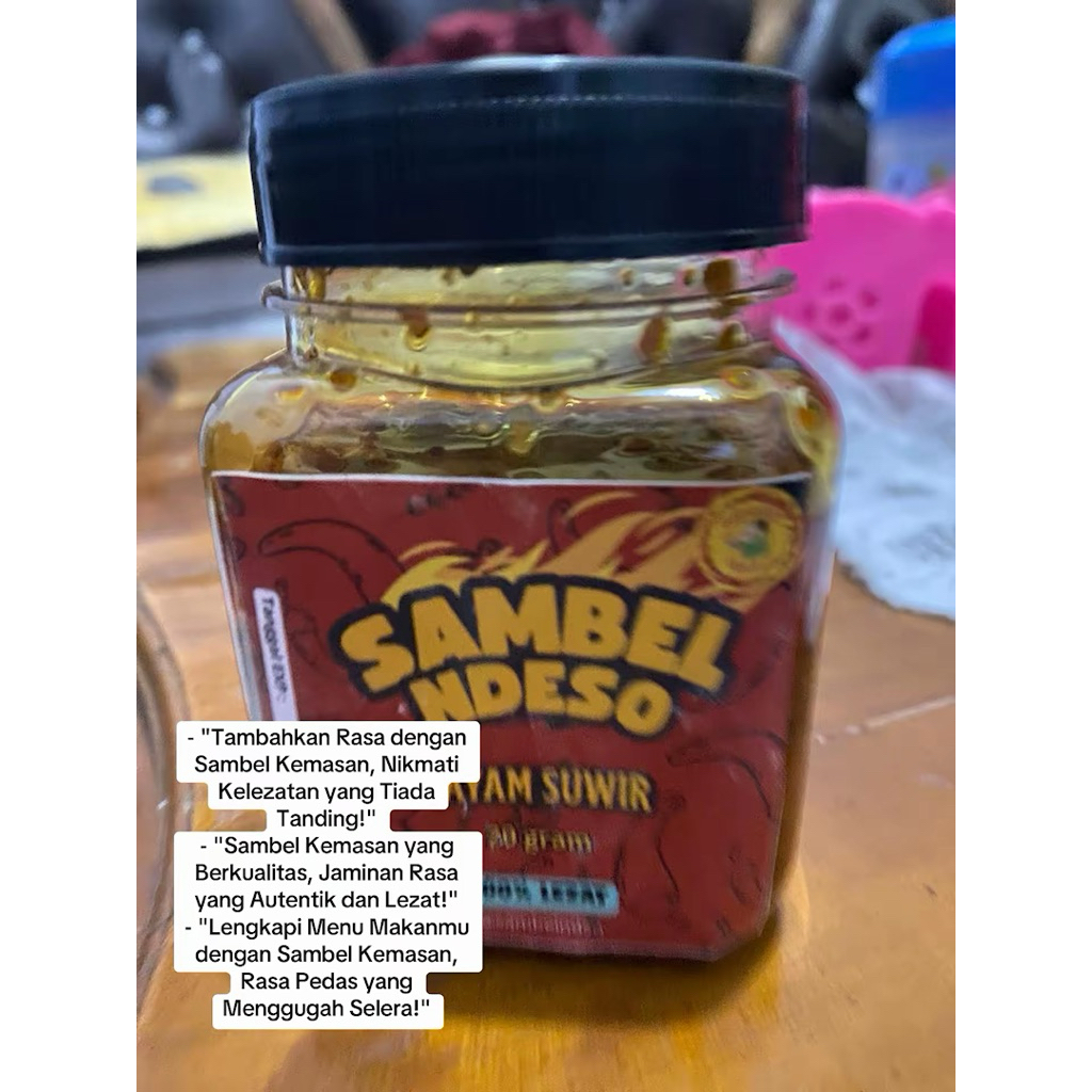 

sambel ndeso 160 gr