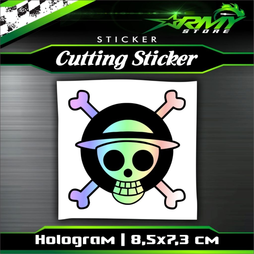

Stiker Onepiece Hologram