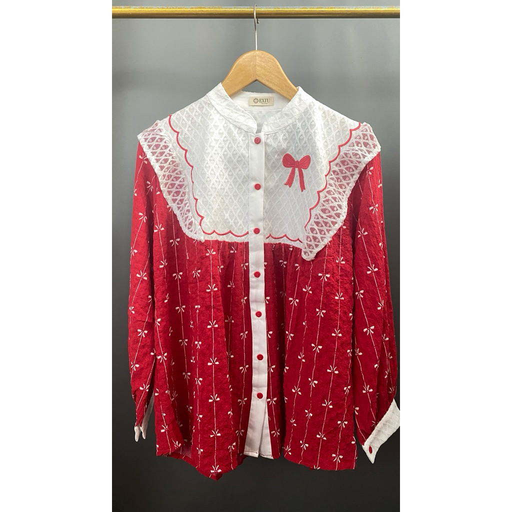 Atasan Extu / Kemeja Extu / Kemeja Merah Putih / Kemeja Kemerdekaan / Atasan Extu Heritage / Kemeja 