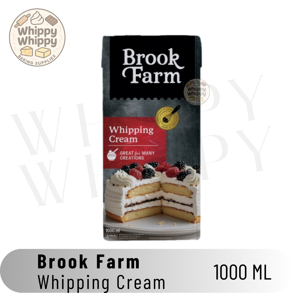 

Diamond Brookfarm Whipping Cream 1000ml | Brookfarm Whipping Cream 1L / Brookfarm Whipping Cream