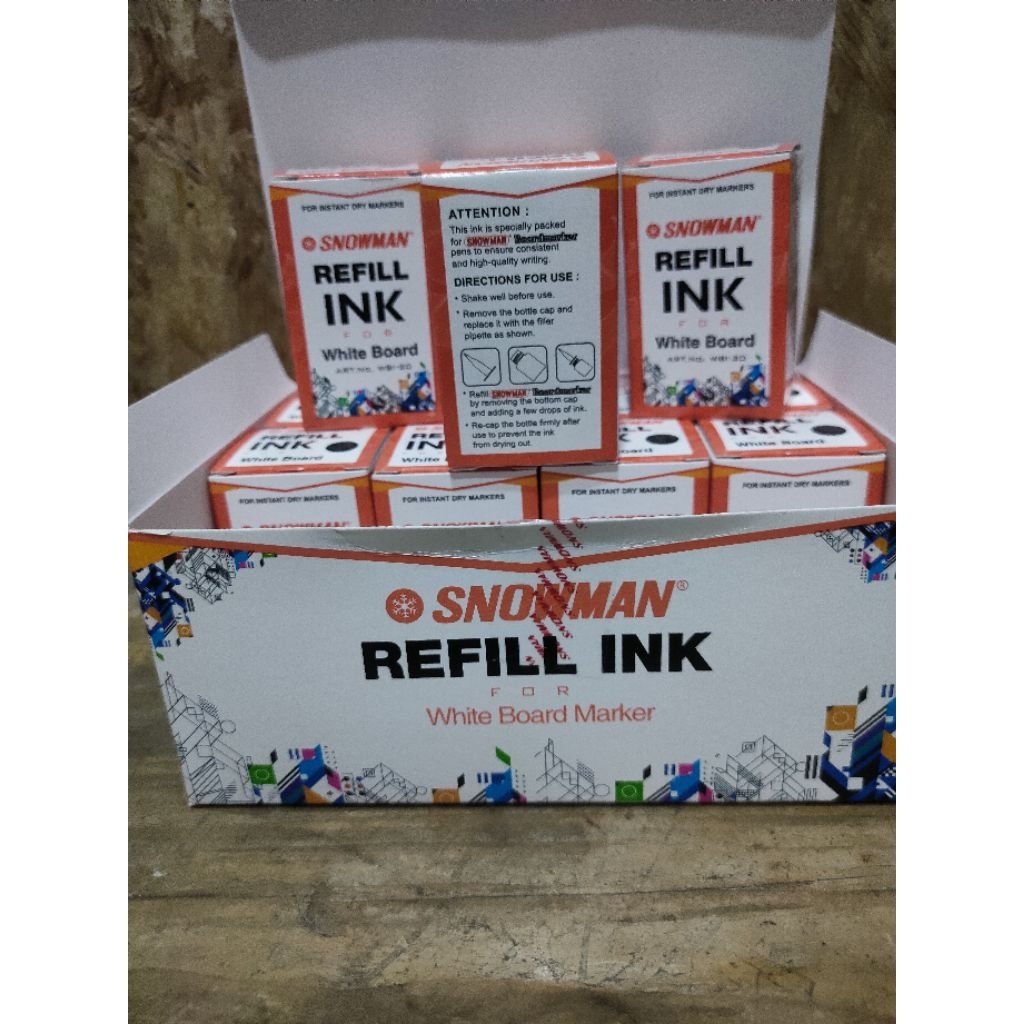

Snowman Refil Ink white Board Marker WBI-20