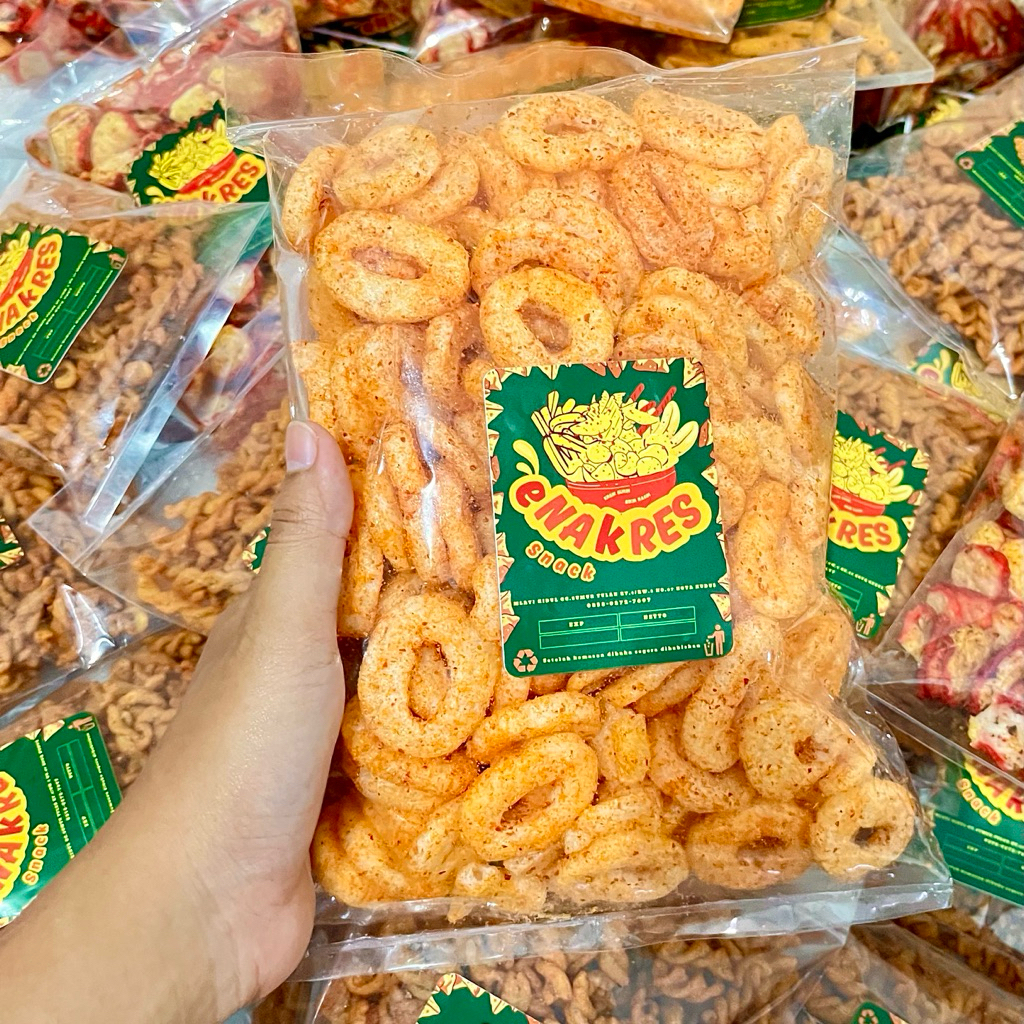 

Enakres Snack pedas gurih
