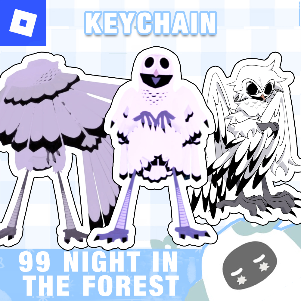 Ganci / Gantungan Kunci ROBLOX 99 Nights In The Forest - THE OWL
