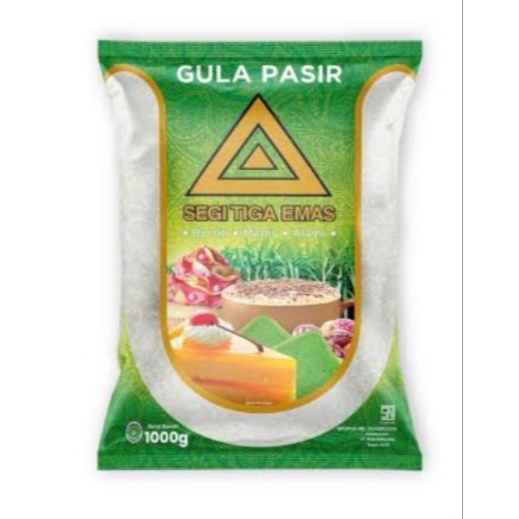 

Gula Pasir Segi Tiga Emas 1Kg berkualitas
