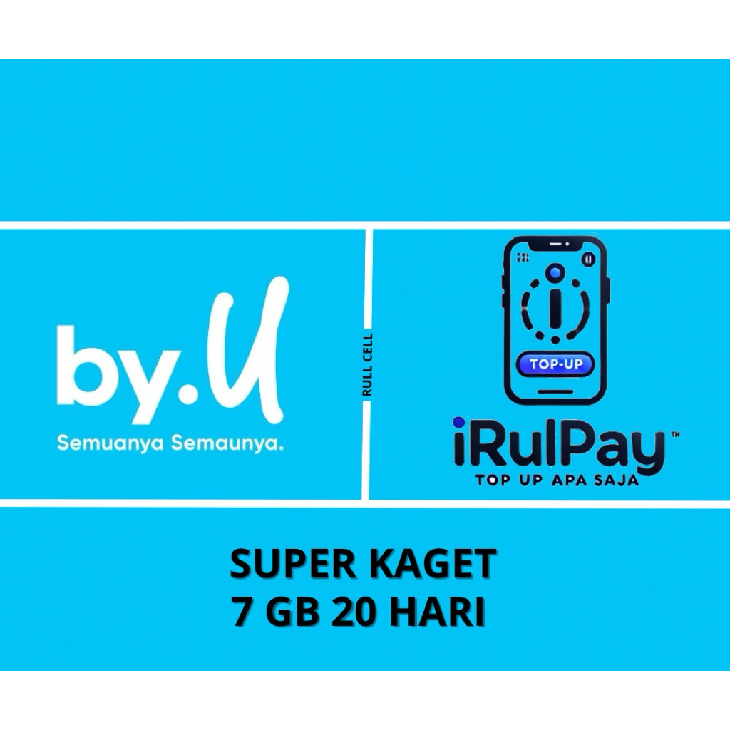 By.U Super Kaget 7 GB 20 Hari