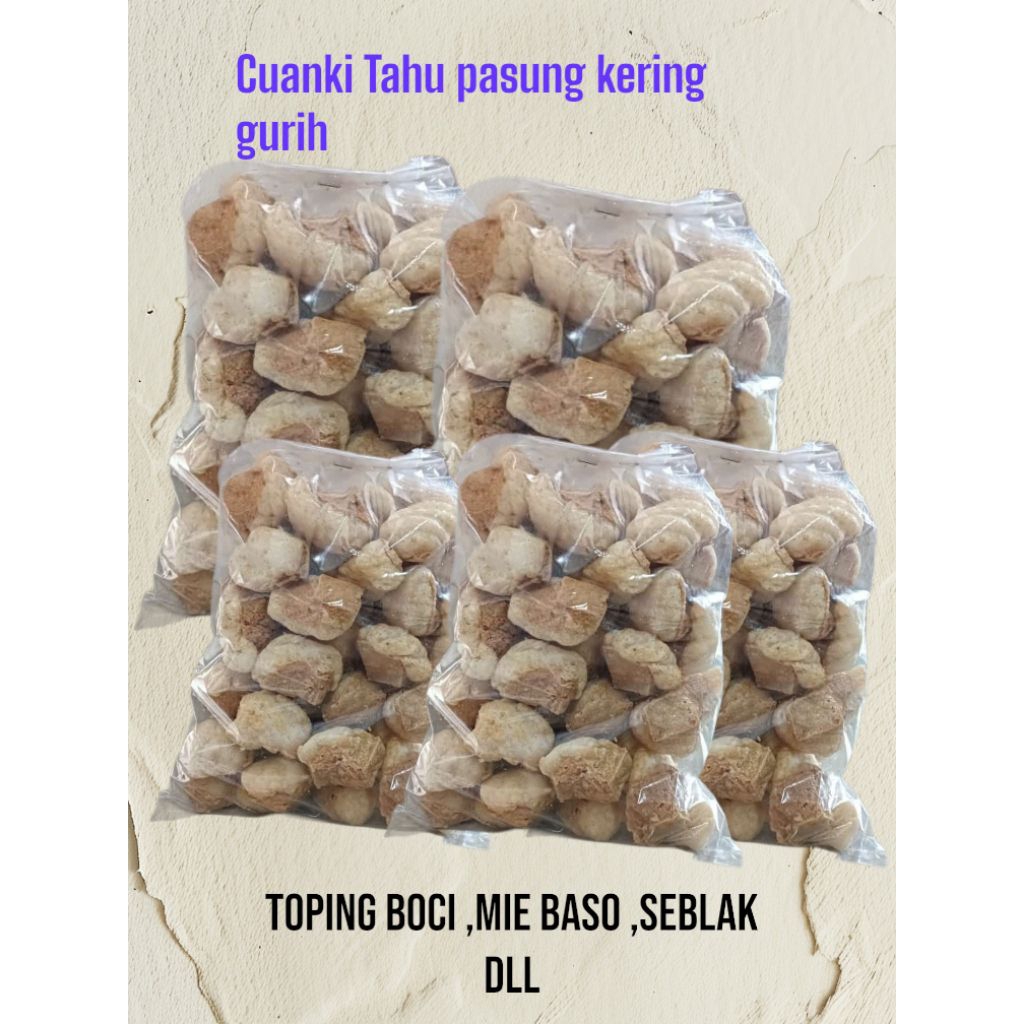 

Cuankie tahu pasung /Batagor kering isi 150 pcs