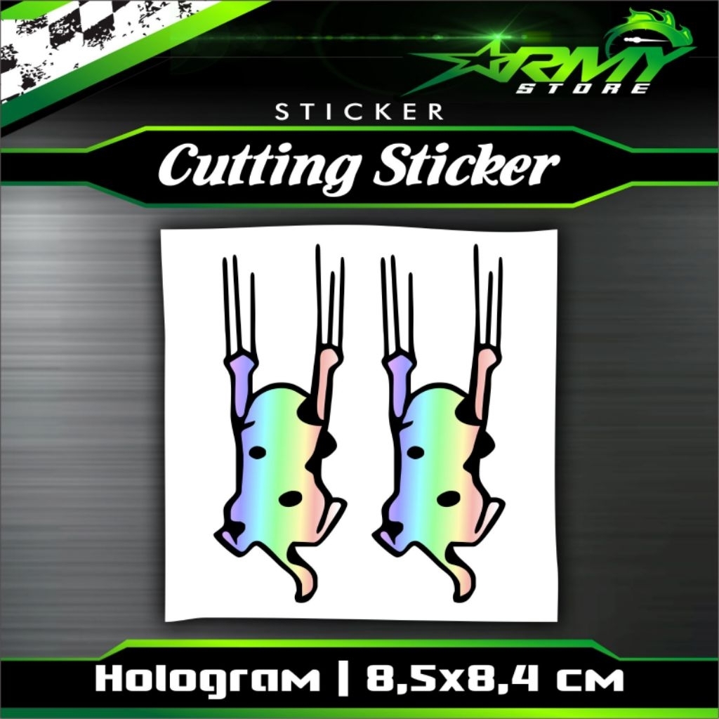 

Stiker Keren/lucu Hologram