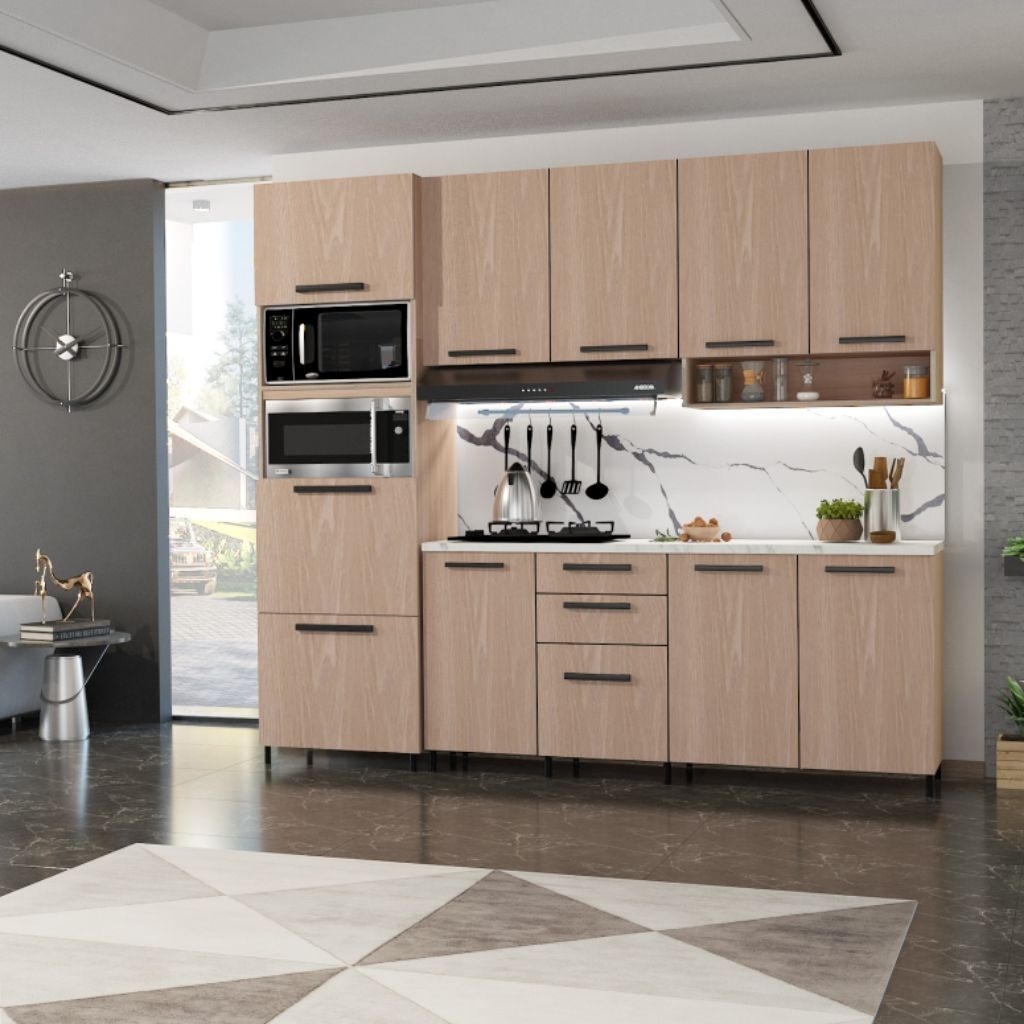 KAYUNA.idea Kitchen Set Queens Lengkap/Kitchen Set/ Kitchen Set Multiplek/ Kitchen Set Awet/Kitchen 