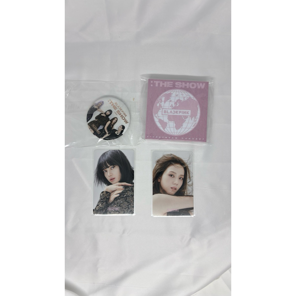 Photocard PC Blackpink BP Merchandise The Show
