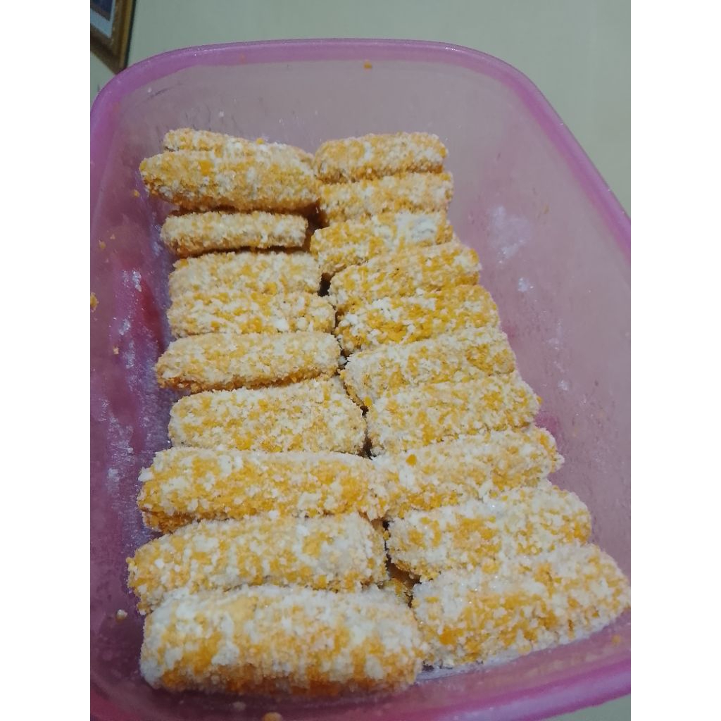 

Nugget ayam homade 250gr, chicken nugget homemade tanpa pengawet, Nugget Ayam tanpa MSG