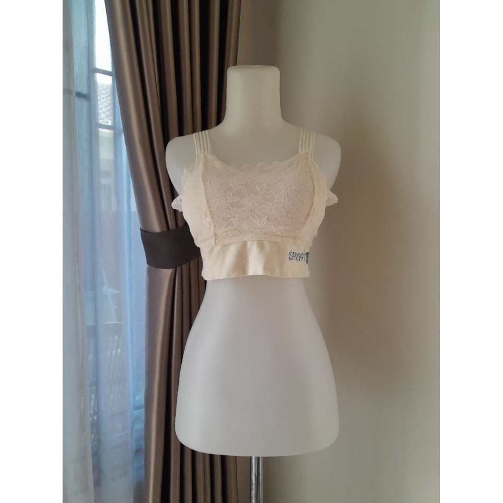 Sport Bra With Lace, Sport Bra, Bra Sport