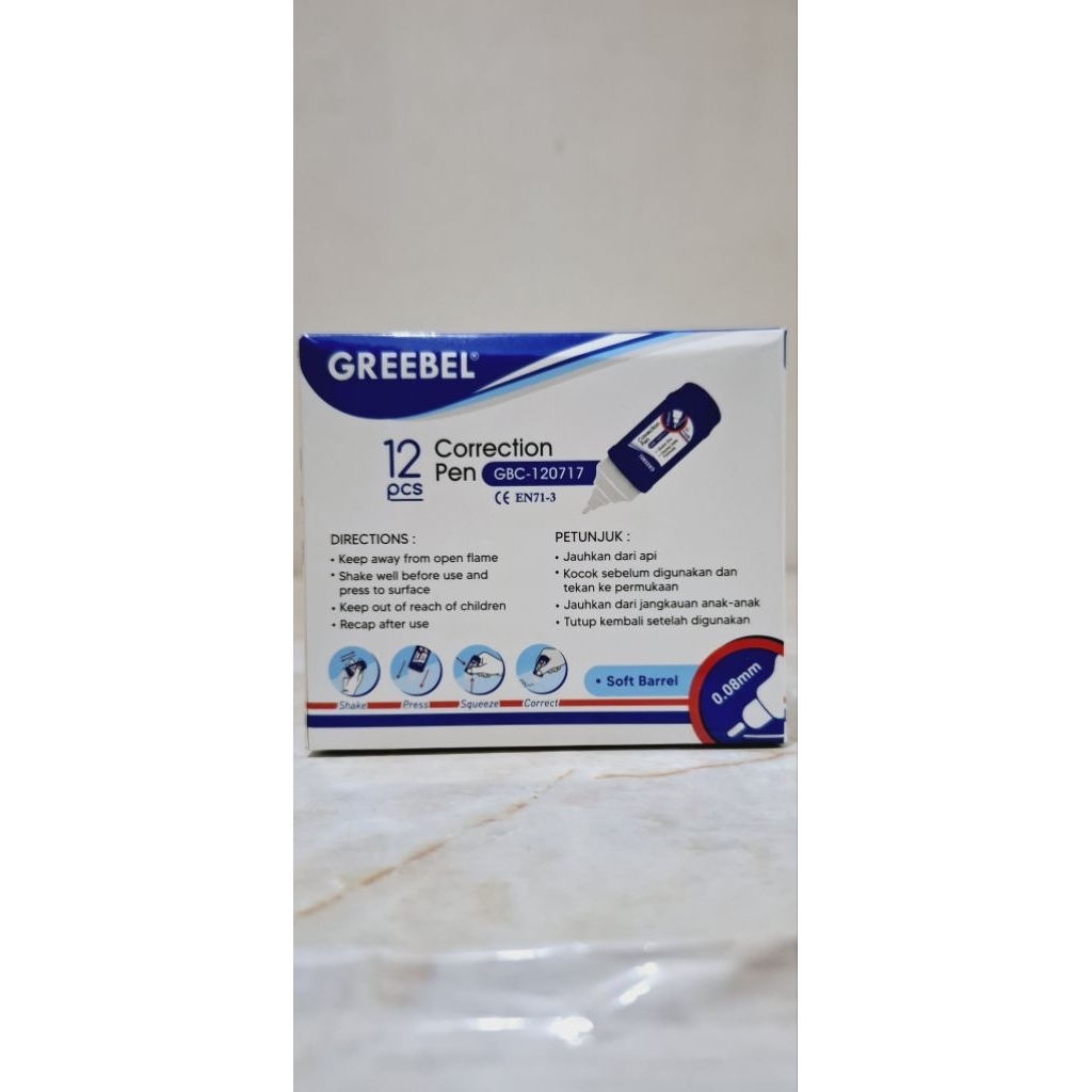 

Correction Pen/Stipo Greebel