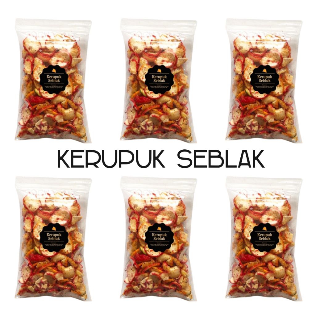 

Cemilan Snack Kerupuk Seblak