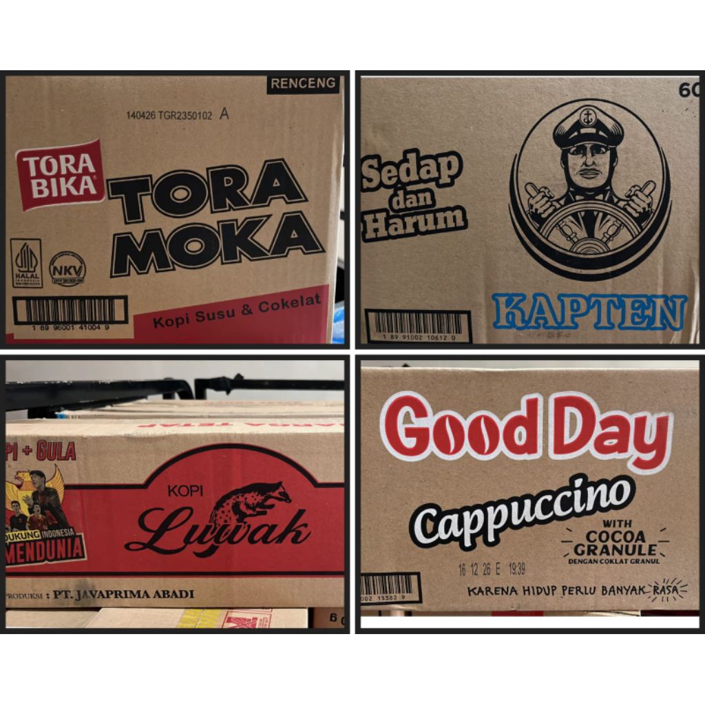 

Kopi Instan kartonan lapis kresek