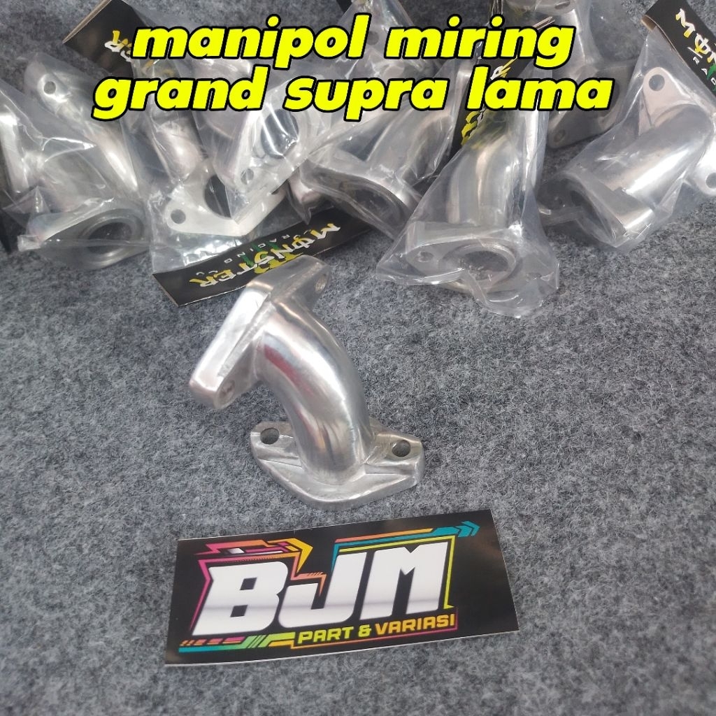 MANIPOL GRAND MIRING intake supra fit supra lama manifold bengkok miring