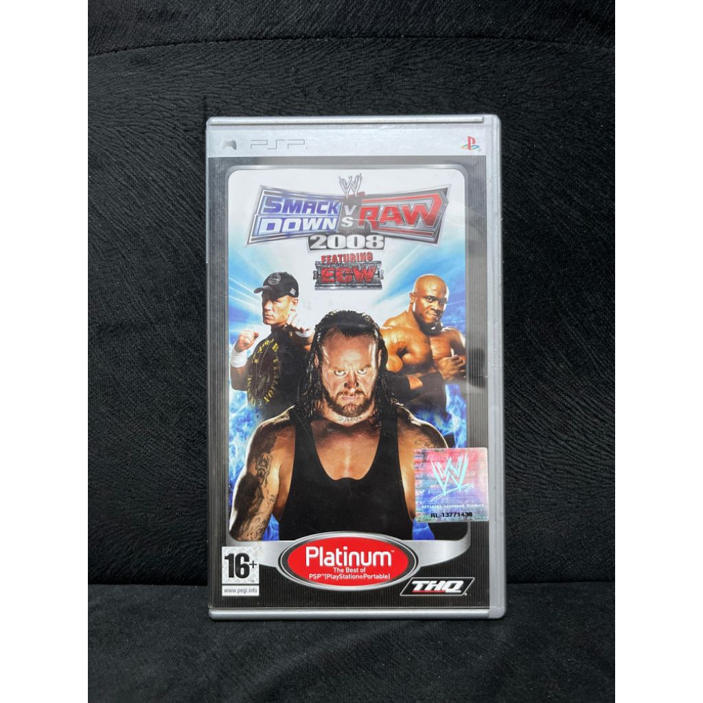 SMACKDOWN VS RAW 2008 PSP UMD