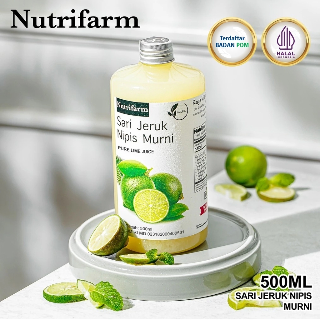 

Nutrifarm Sari Jeruk Nipis 500ml