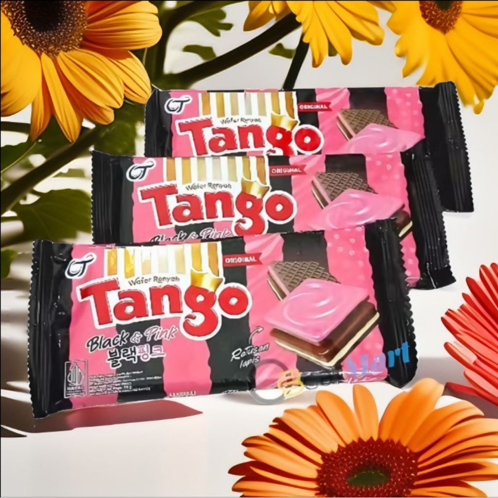 

Wafer Tango Black & Pink 1 Pak Isi 10 Pcs Wafer Tango Dengan Ratusan Lapis Bite Size Renyah dan Enak
