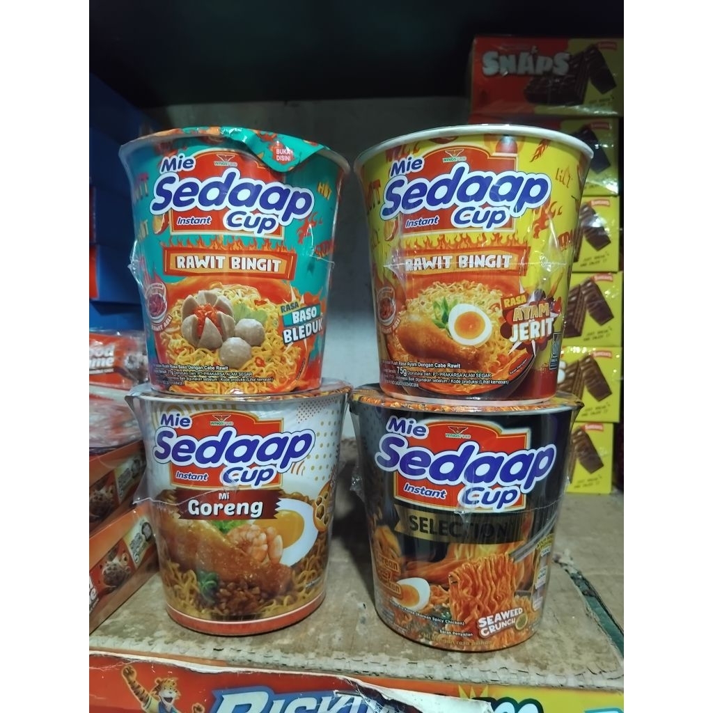 

Mi Sedaap Cup Aneka Rasa 75g