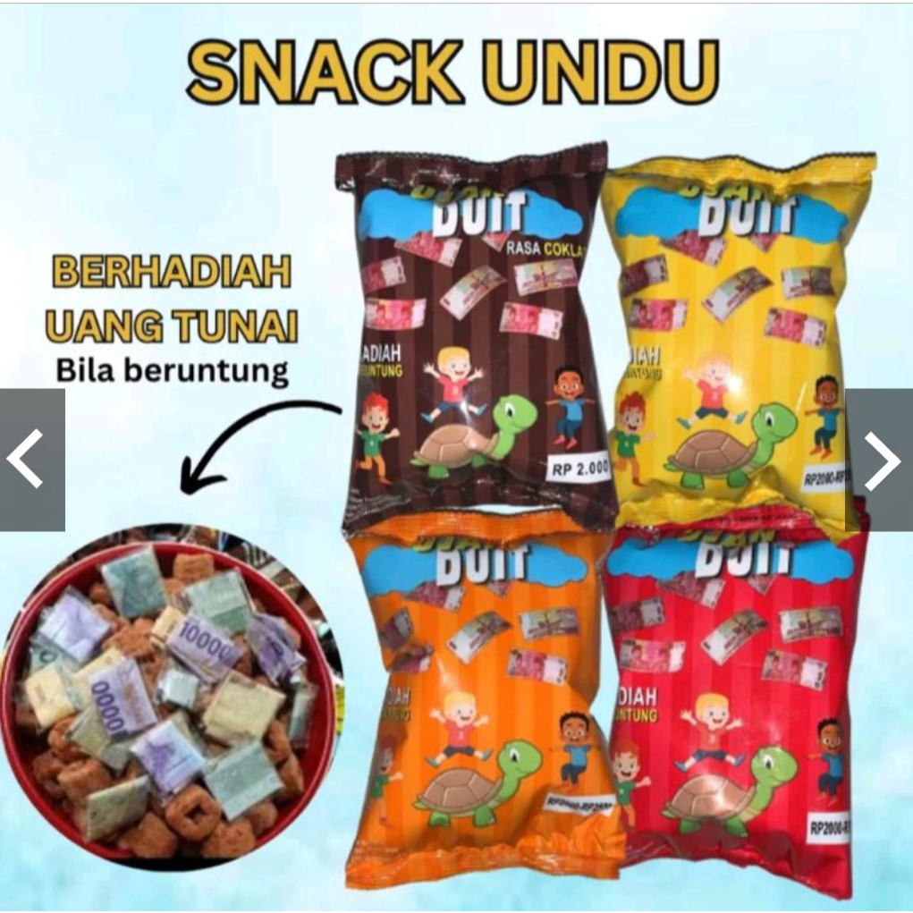 

Undu Snack Ujan Duit 12 gram x 10 pcs