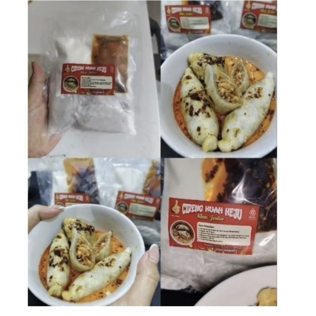 

cireng kuah keju enak