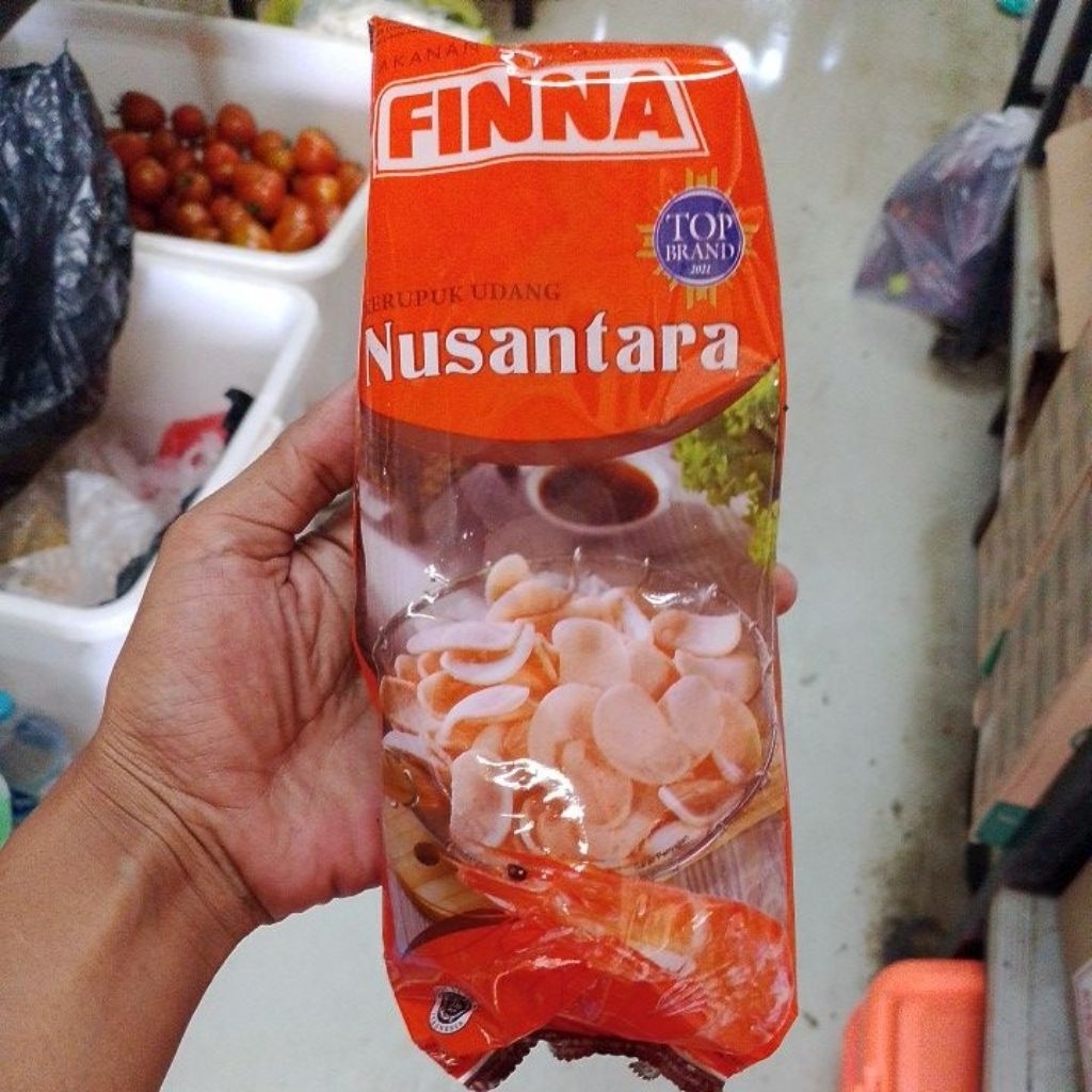 

kerupuk udang mentah Nusantara ( finna ) 380gr