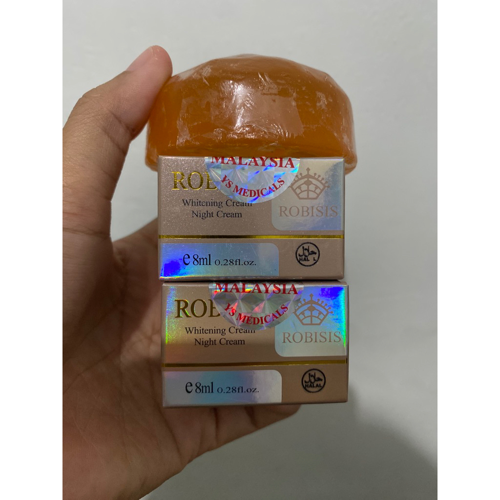 1 set  (malam + malam + sabun) robisis original