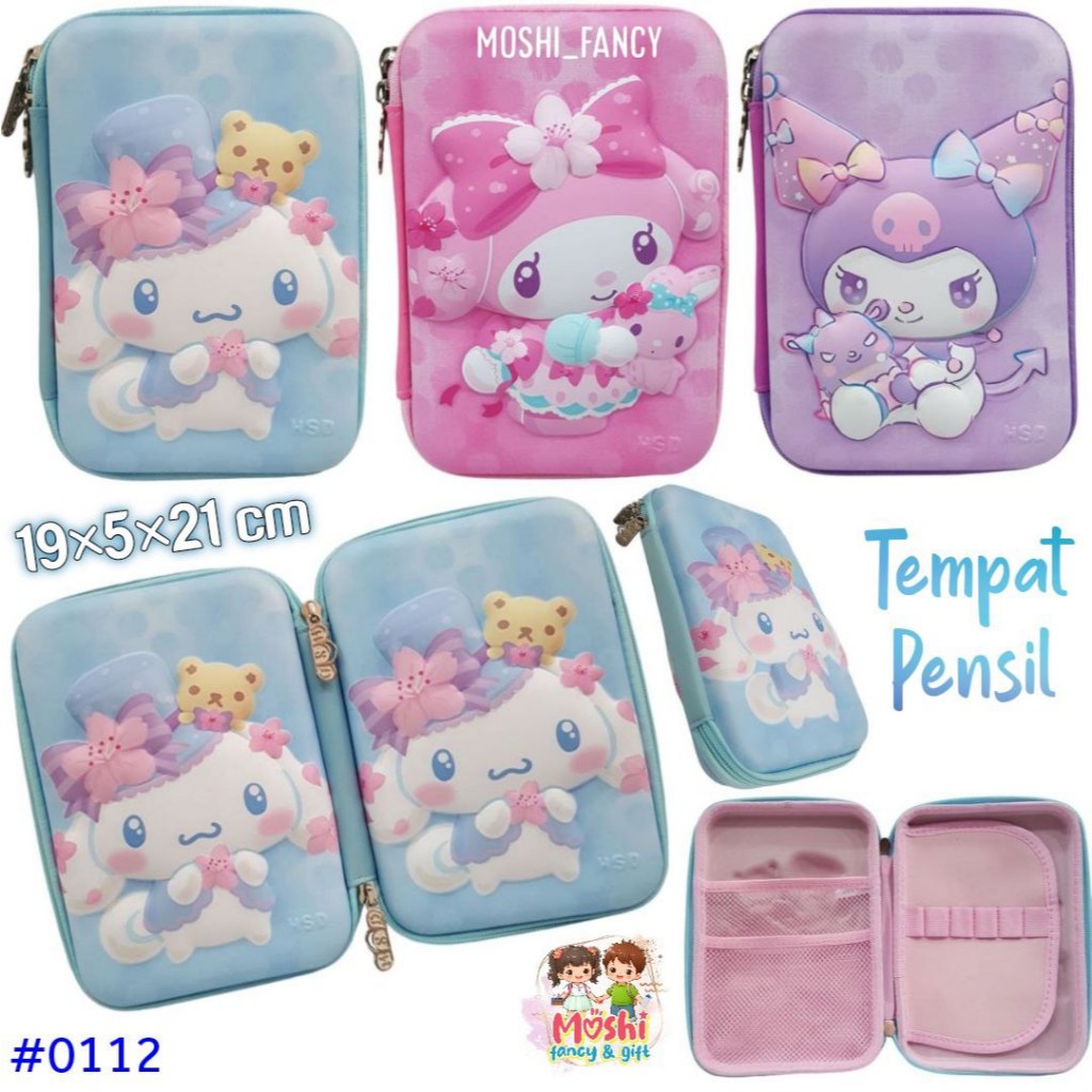 

Tempat Pensil Cinnamoroll Kuromi Hello Kitty dan My Melody / Pencil Case Sanrio My Melody dan Kuromi / Kotak Pensil My Melody Anak Perempuan Hello Kitty dan Kuromi / Pencil Case Melody Girl Cinamorol