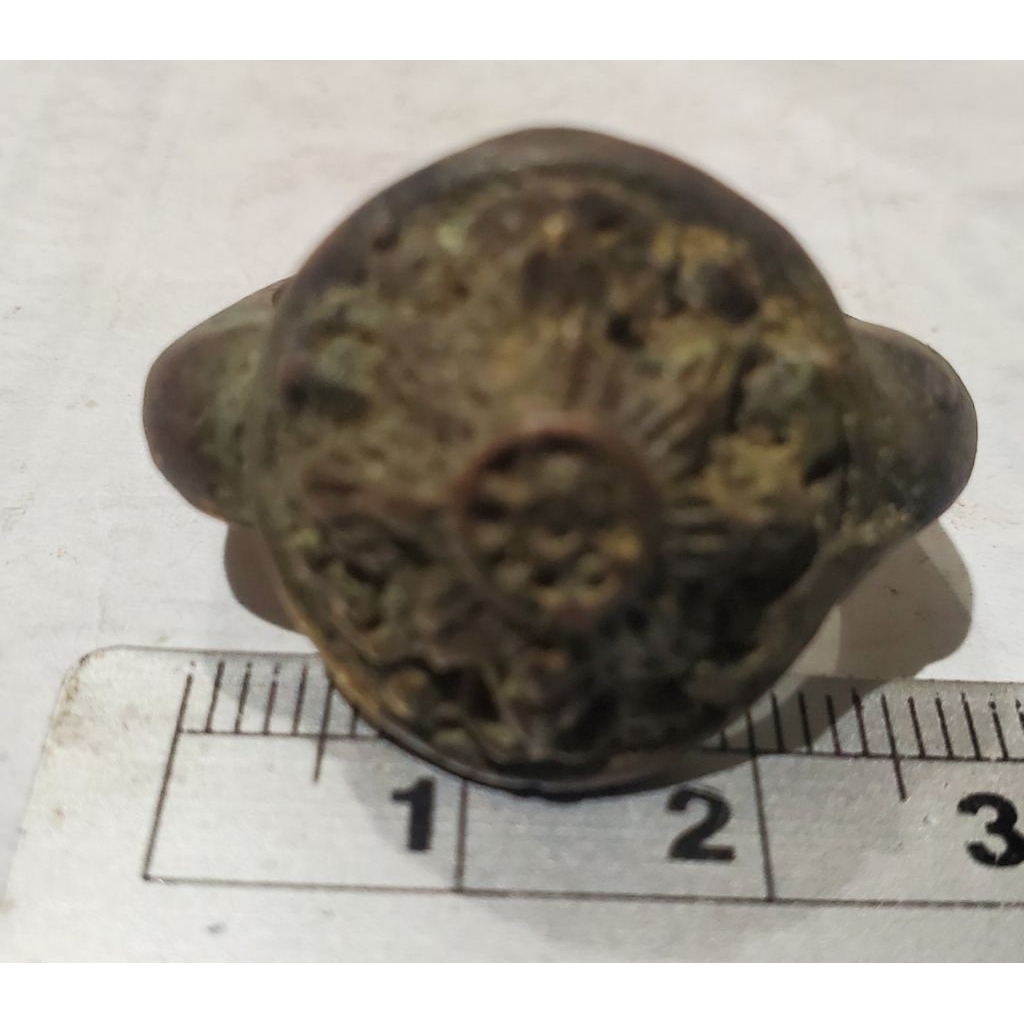 cincin perunggu ring 11 temuan sungai