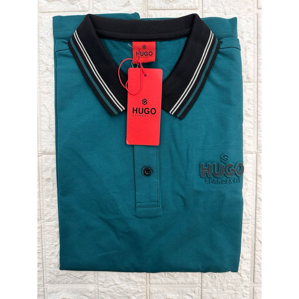 Baju Kaos Kerah Pria HG Selection Bahan Super Tebal Kaos Kerah Polo Shirt Pria Bahan Katun Spandek T