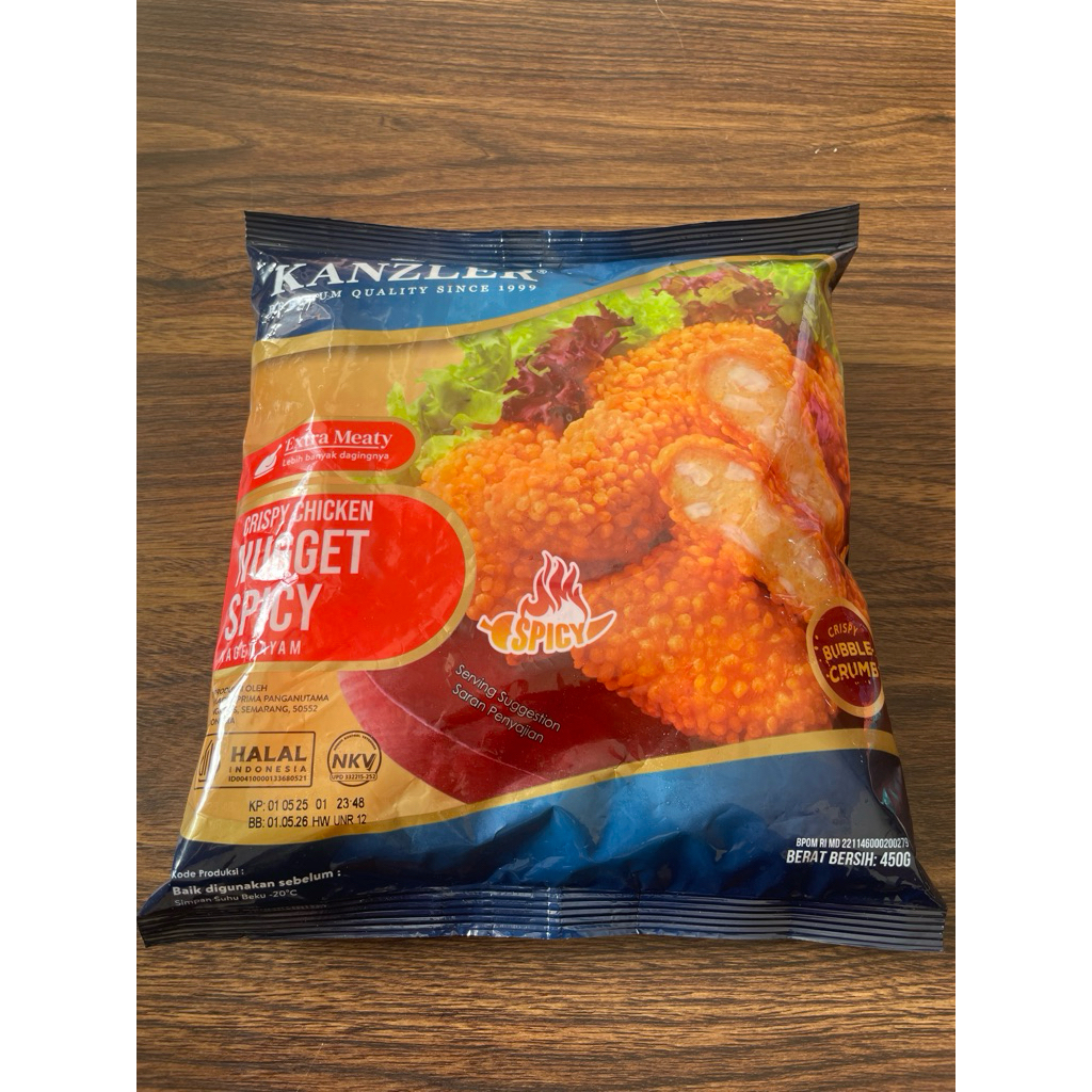 

kanzler crispi chicken nugget spicy
