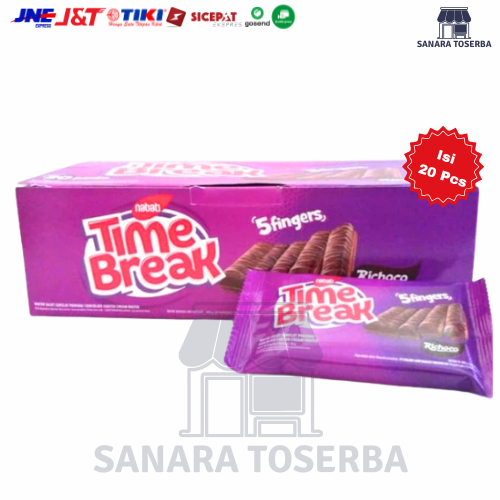 

Nabati Timebreak Wafer Coklat Isi 10 Pcs dan 20 Pcs