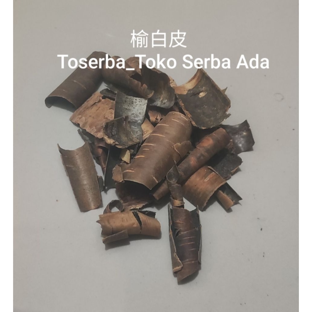 

100gr Herbal Yu Bai Pi 榆白皮 Siberian Elm Bark / Elm Bark / Elm Tree Bark
