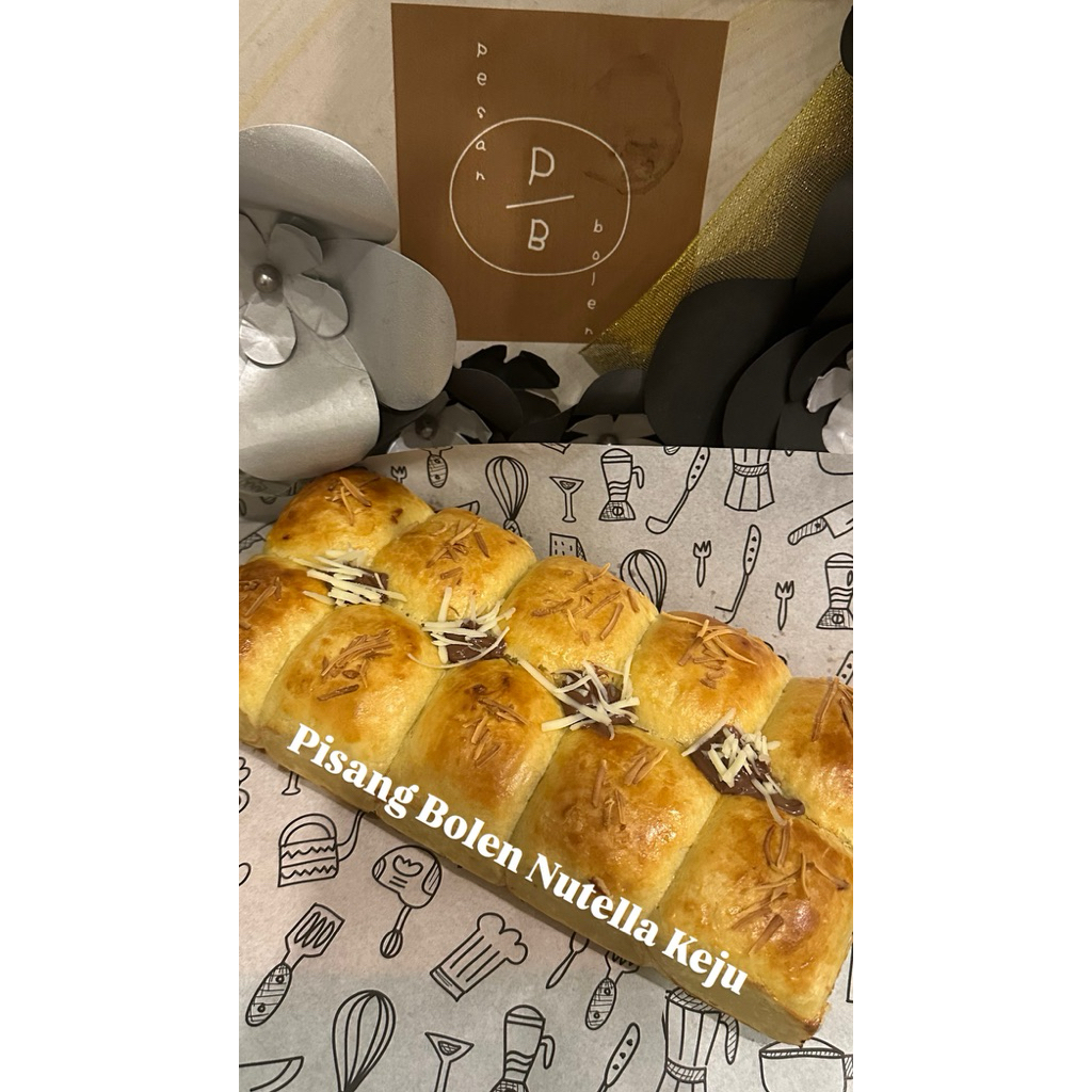 

Pisang Bolen Nutella Keju