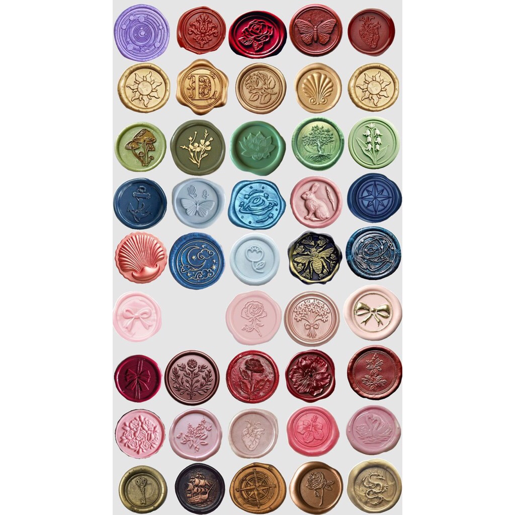 

25pcs Sealing Wax Stamp Sticker scrapbook