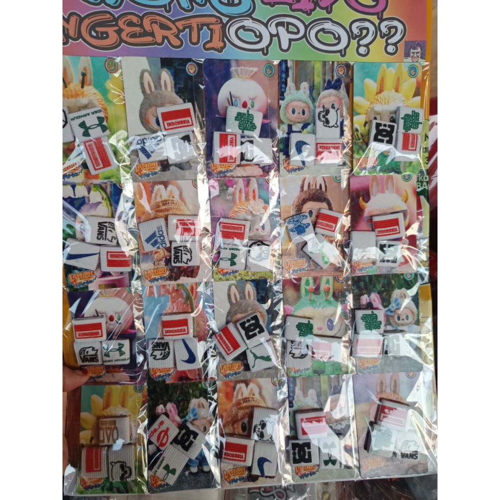 Deker Jari motif isi 20 bungkus(20x3=60 pcs)