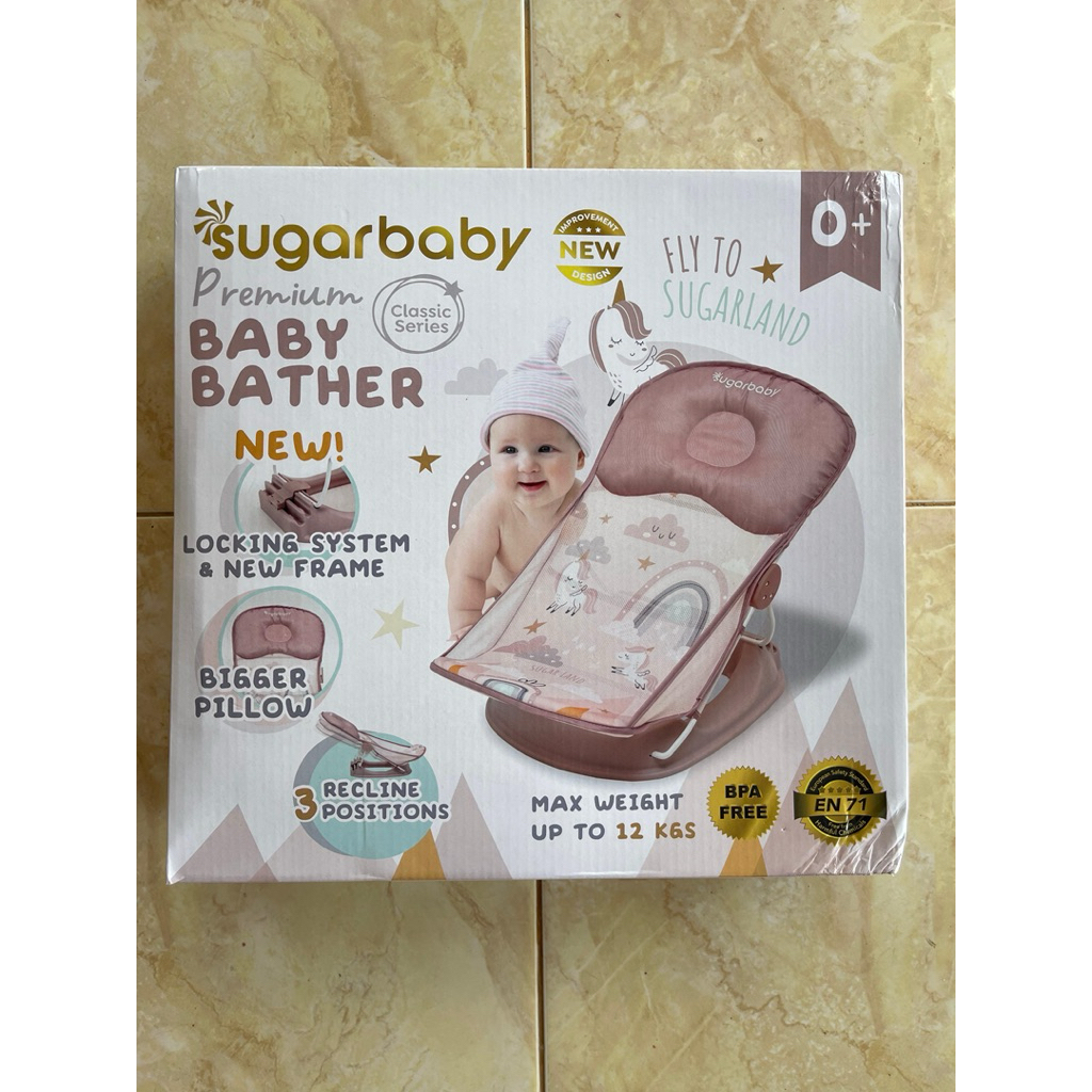 BABY BATHER SUGAR BABY PINK MURAH NEW NETT